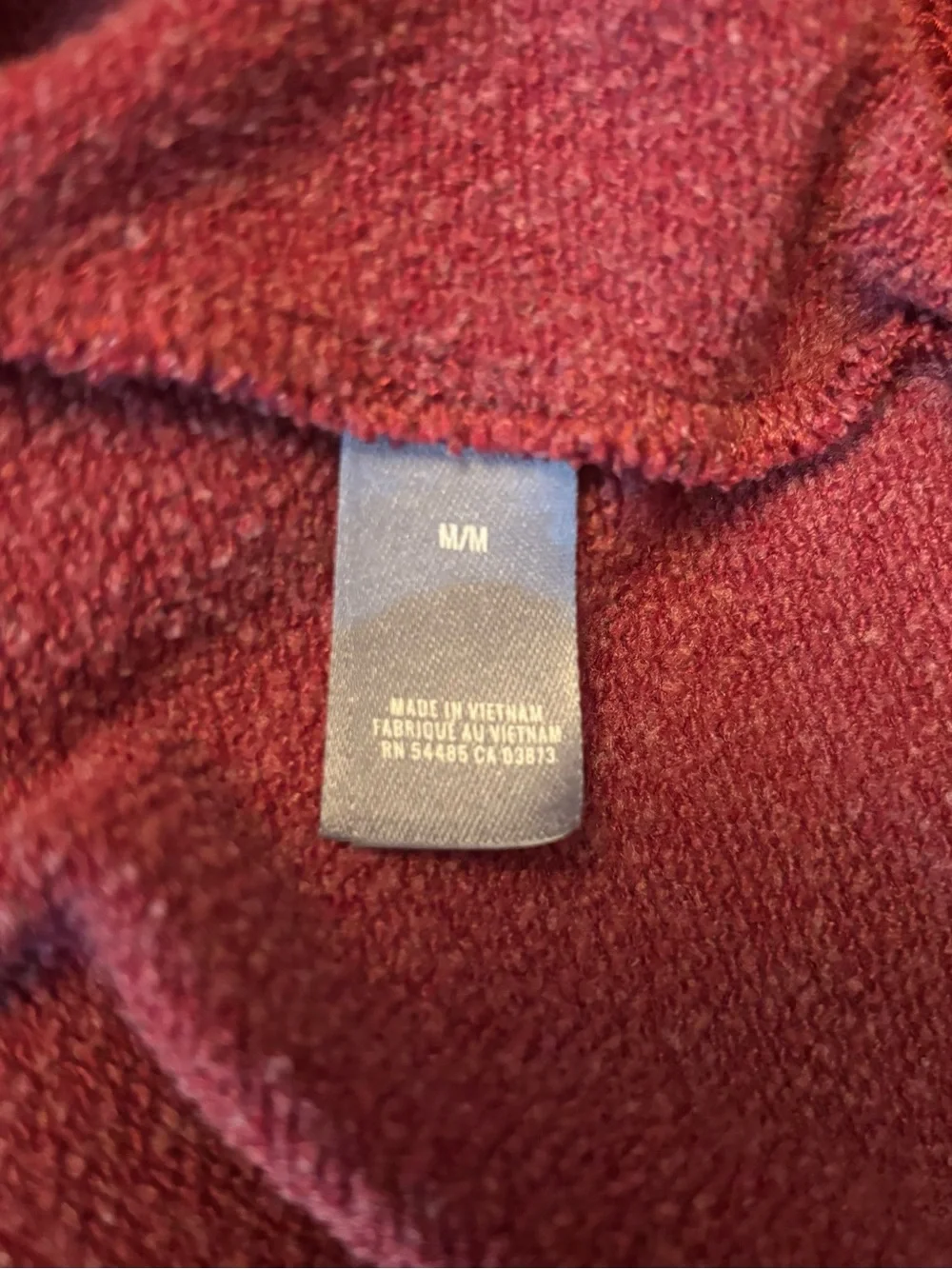 aerie Red Crewneck Sweatshirt with Puffed Ballon Sleeves Cotton Comfort Medium